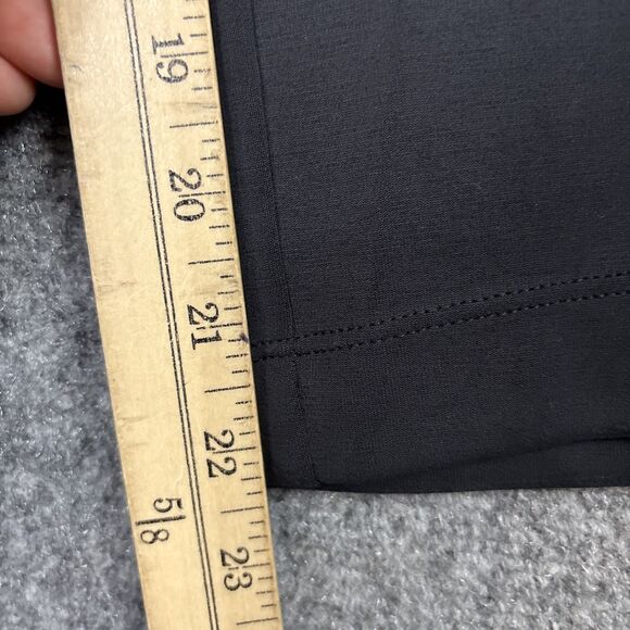 Athleta Seasoft Wide Crop Pants Womens Size XL Black Lounge Lagenlook - Picture 7 of 10